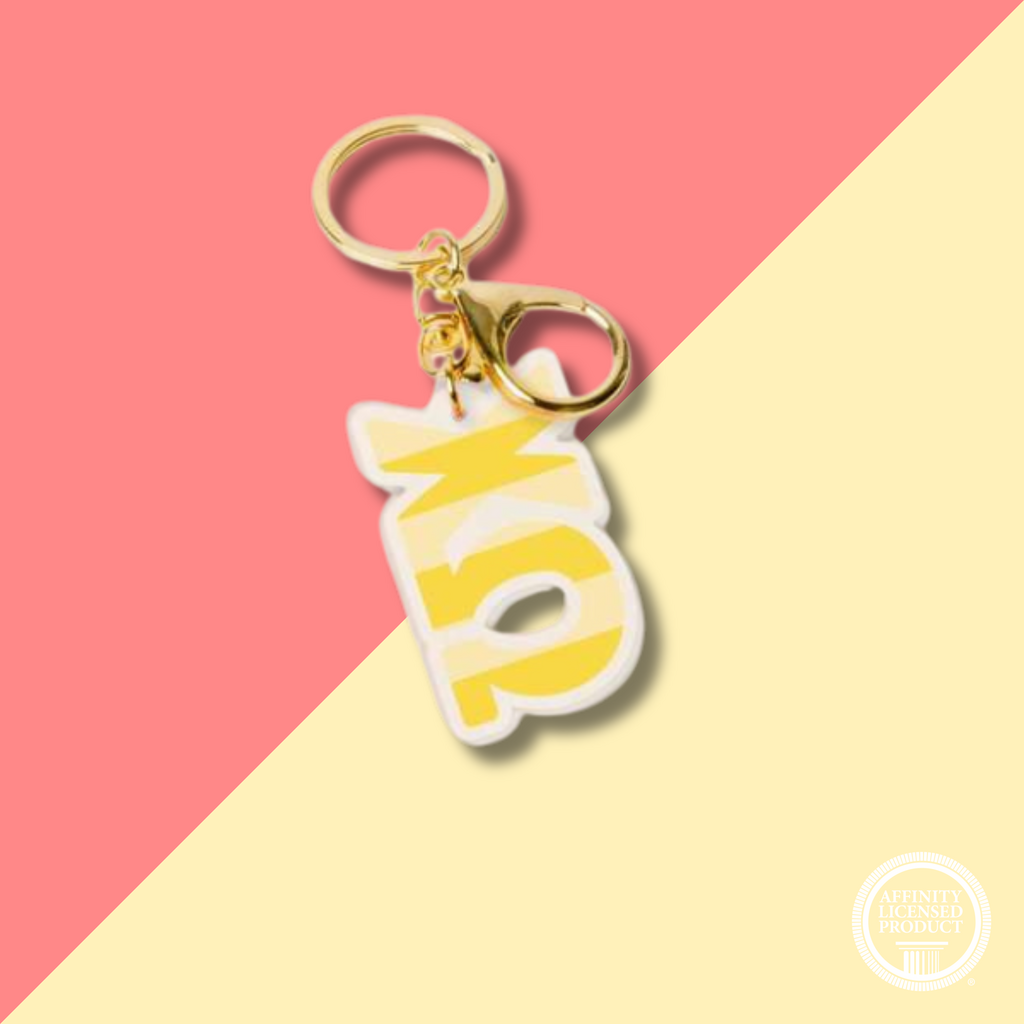 CHIO Stripe Acrylic Keychain