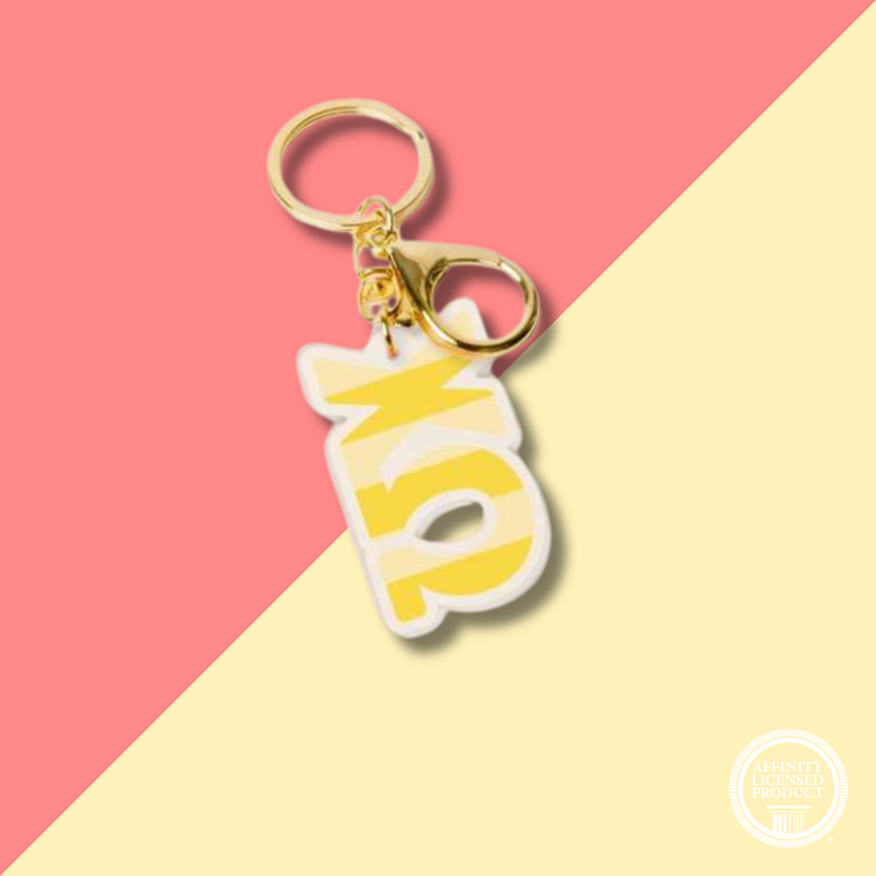 CHIO Stripe Acrylic Keychain