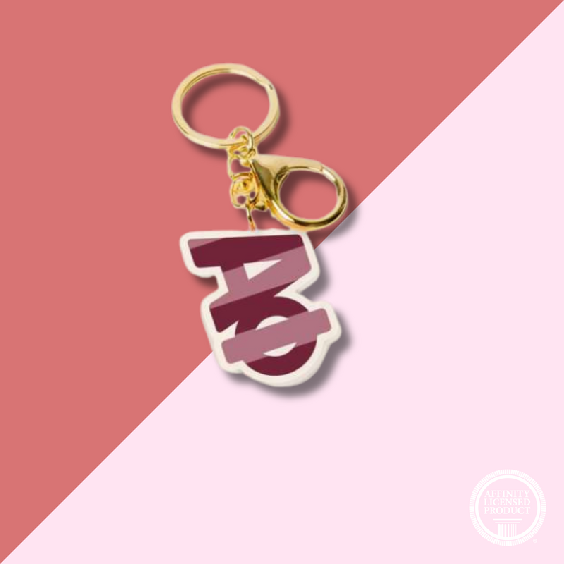 APHI Stripe Acrylic Keychain