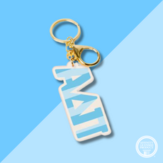 ADPI Stripe Acrylic Keychain