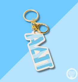 ADPI Stripe Acrylic Keychain