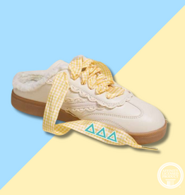 DDD Gingham Shoelaces