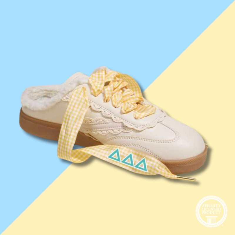 DDD Gingham Shoelaces
