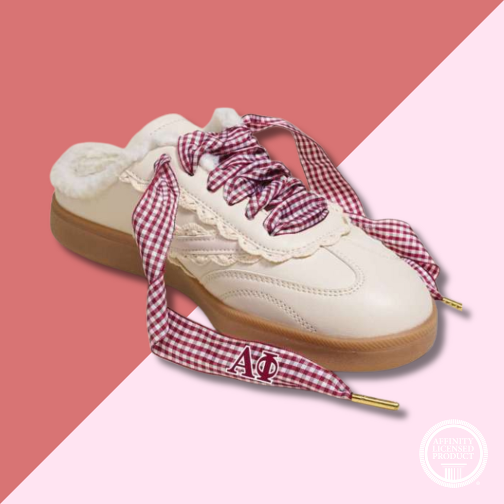 APHI Gingham Shoelaces