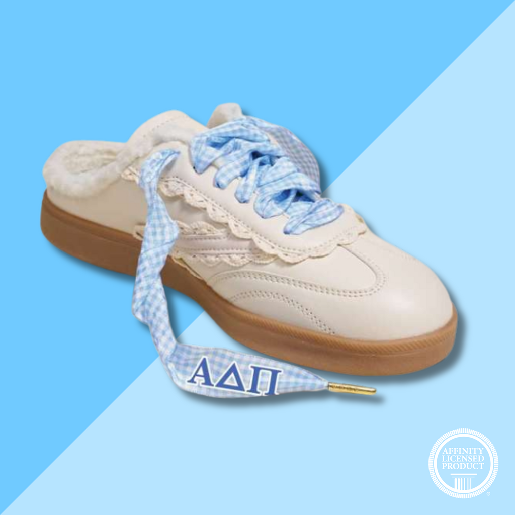 ADPI Gingham Shoelaces