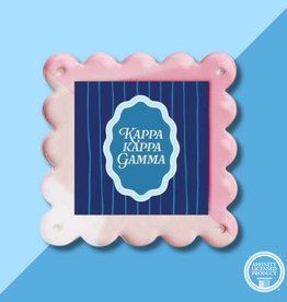 KKG Scalloped Square Picture Frame