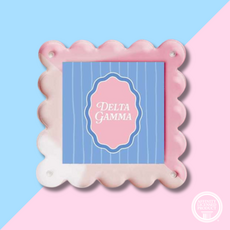 DG Scalloped Square Picture Frame