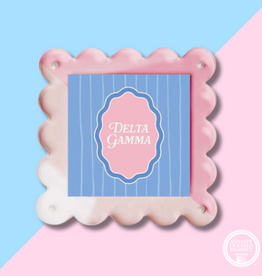 DG Scalloped Square Picture Frame