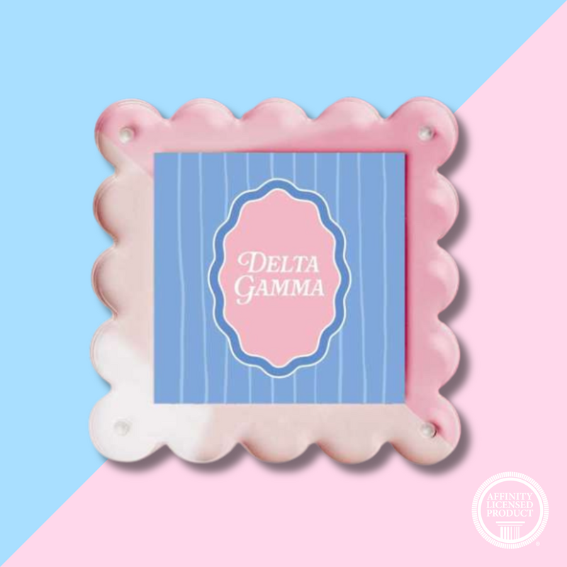 DG Scalloped Square Picture Frame
