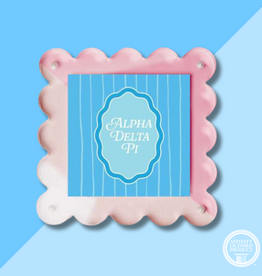 ADPI Scalloped Square Picture Frame