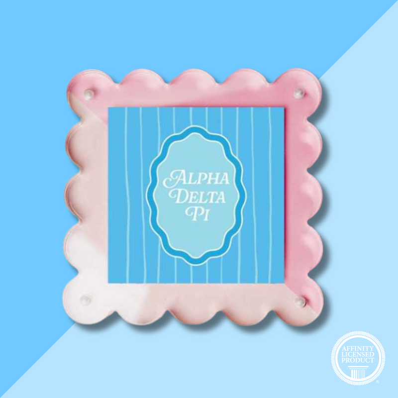 ADPI Scalloped Square Picture Frame