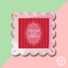 AXO Scalloped Square Picture Frame