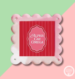 AXO Scalloped Square Picture Frame