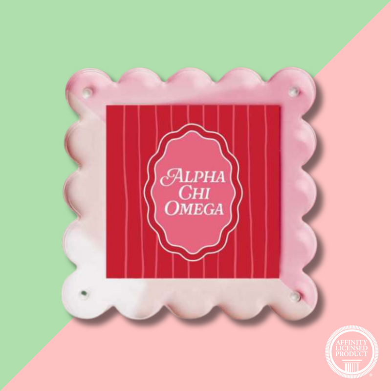 AXO Scalloped Square Picture Frame