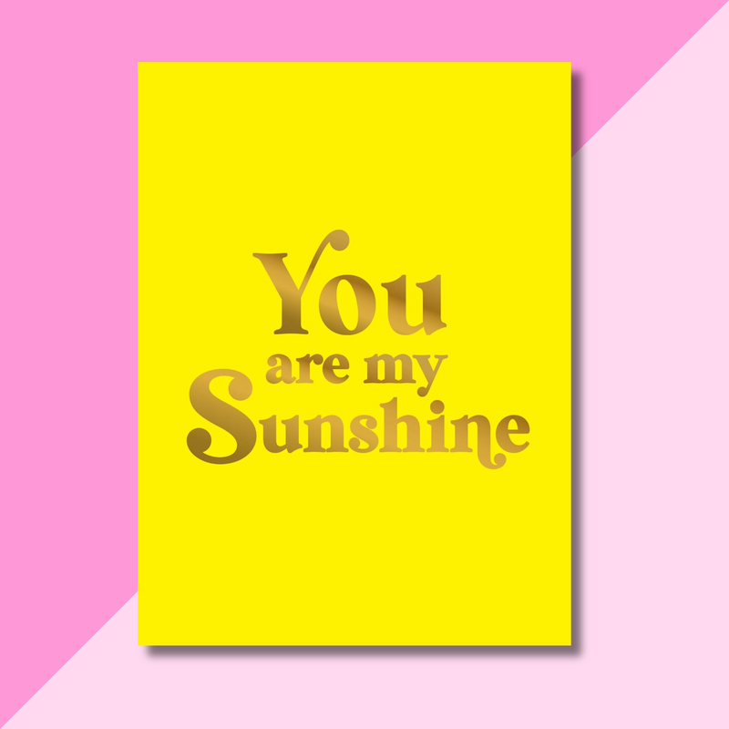 You Are My Sunshine Book