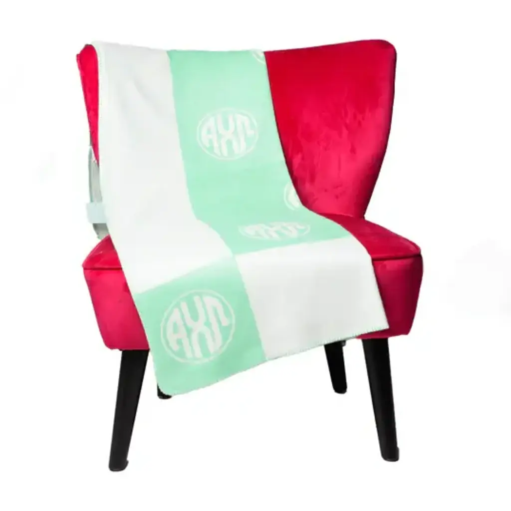 AXO Woven Monogram Blanket