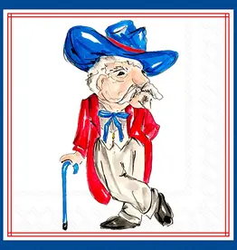 Blue Colonel Napkin