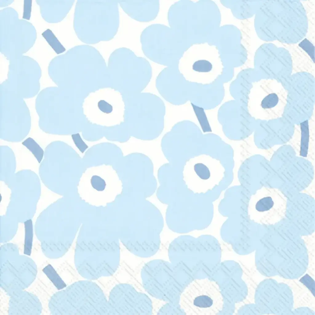 Mini Unikot Light Blue Napkin