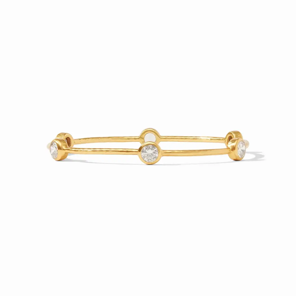 Julie Vos Milano Luxe Bangle - Cubic Zirconia - M