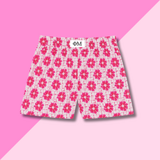 PHI MU Cotton Shorts