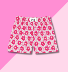 PHI MU Cotton Shorts