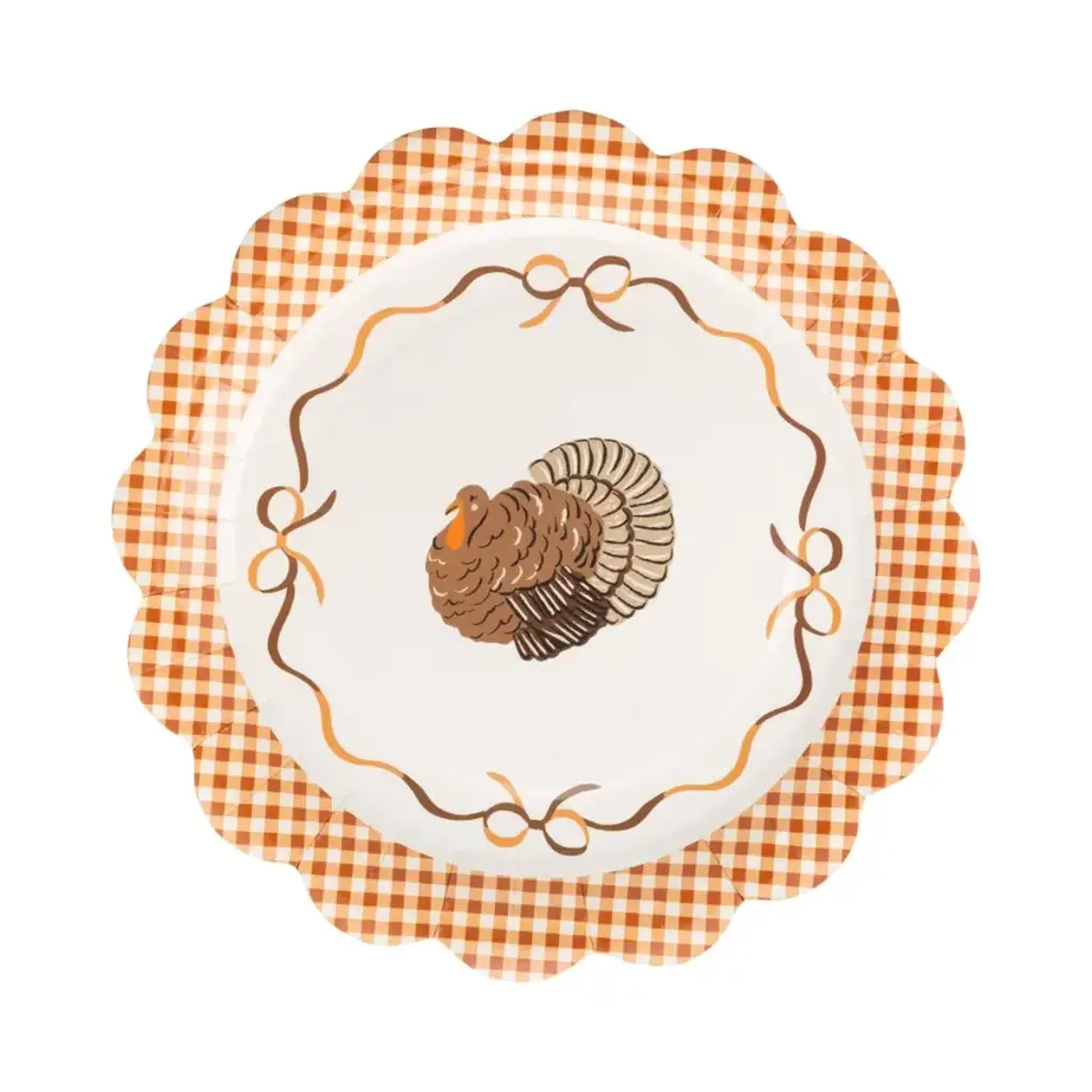 Turkey 9in Paper Plate