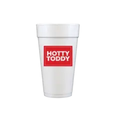 Hotty Toddy Foam Cup Red