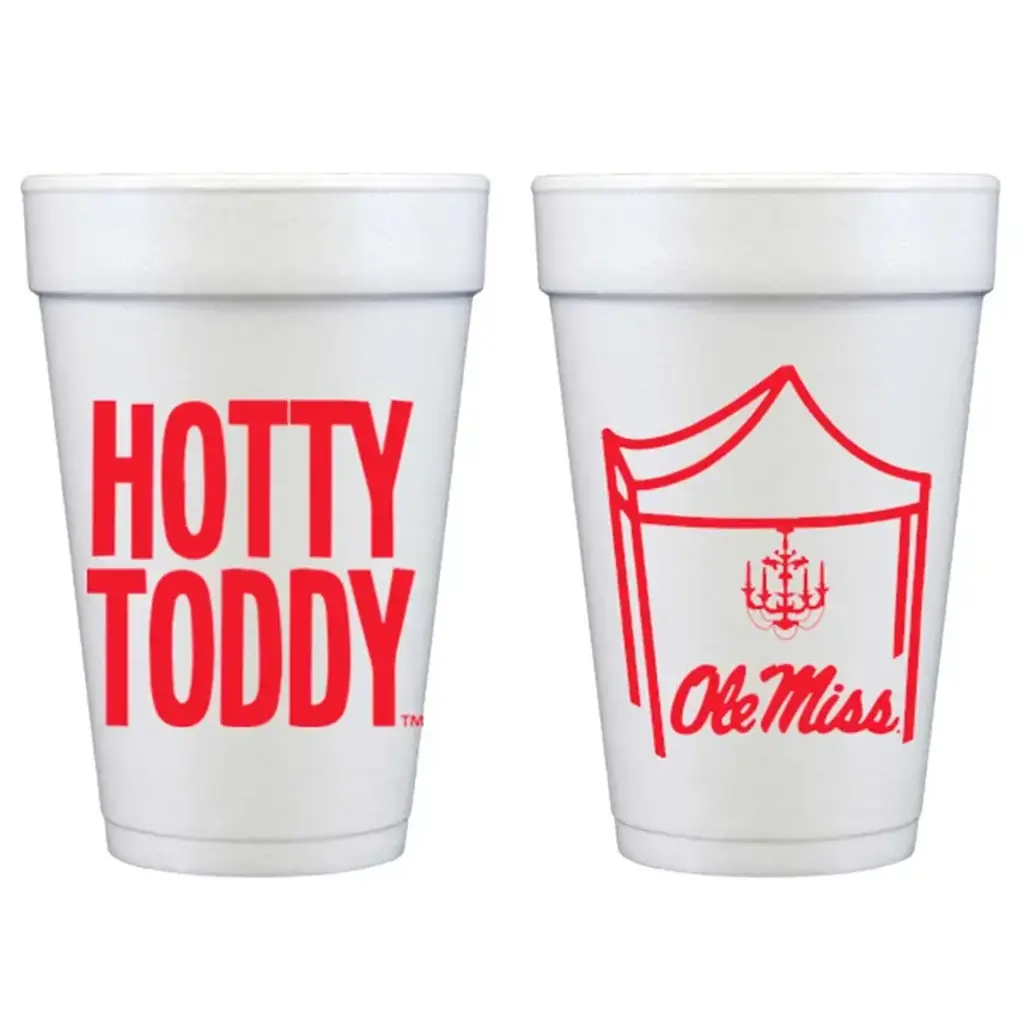 Ole Miss Tailgate Tent Foam Cup