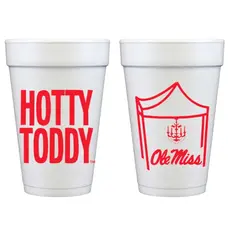 Ole Miss Tailgate Tent Foam Cup