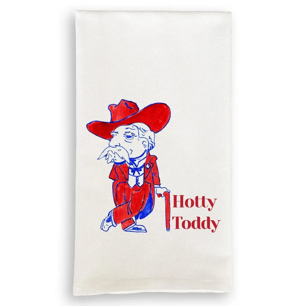 Mississippi Mascot Dishtowel