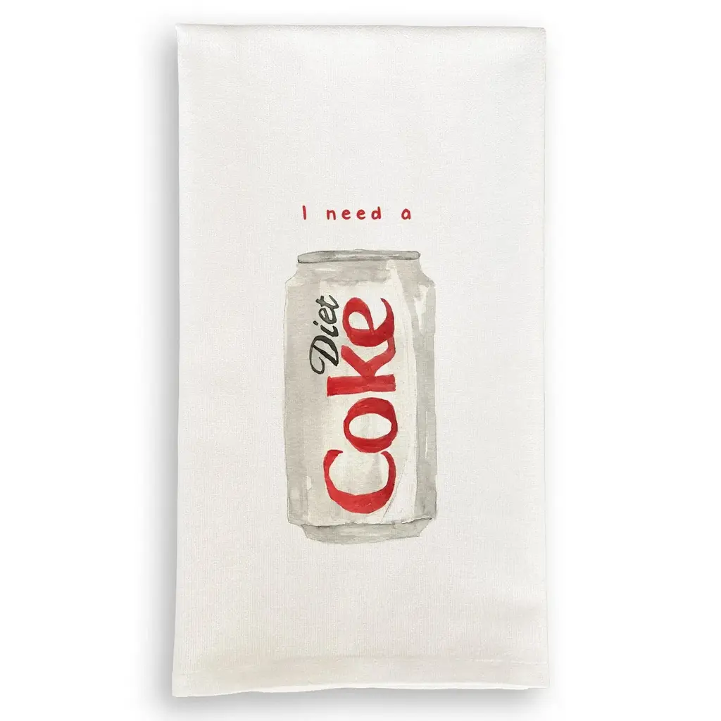 I Need A Diet Coke Dishtowel