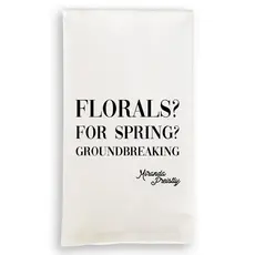 Florals For Spring Dishtowel