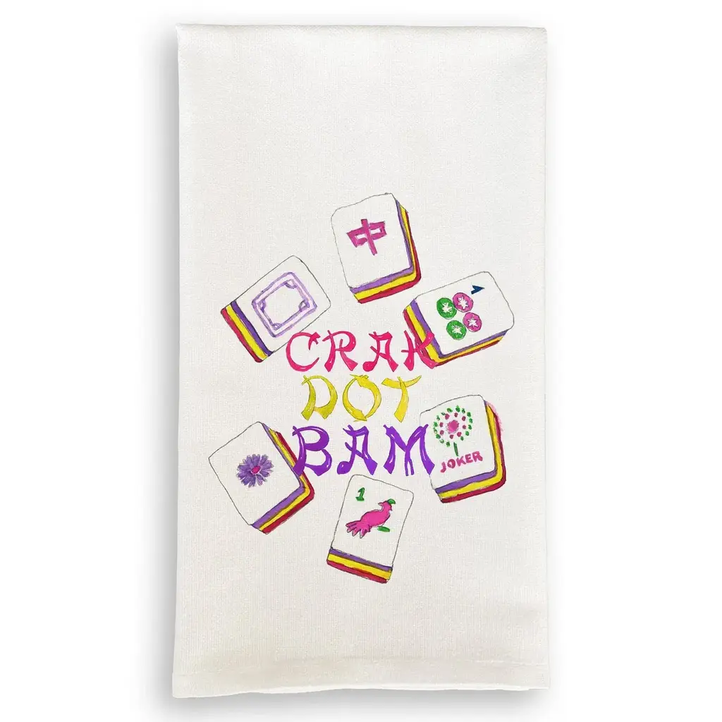 Mahjong Tiles Dishtowel