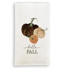 Mocha Pumpkins Dishtowel