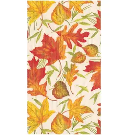 Woodland Leaves Ivory Guest Towel