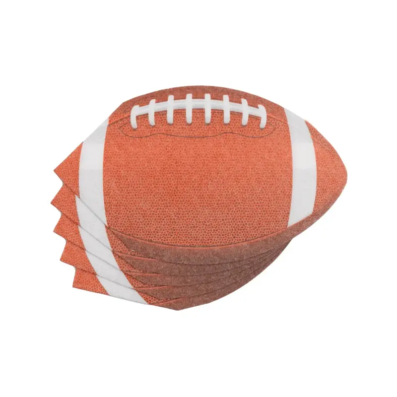 Football Die-Cut Napkin