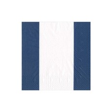 Navy Bandol Stripe Cocktail Napkin