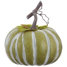 9"Hx8"D Pumpkin Green