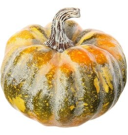 5"Hx5.5"D Pumpkin Green Orange