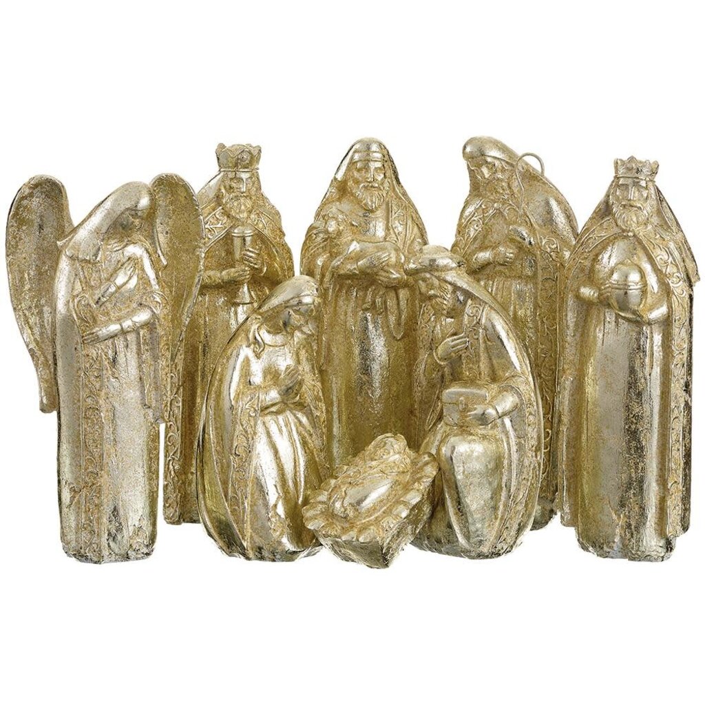 Gold Nativity Set/8