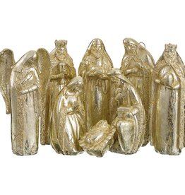 Gold Nativity Set/8
