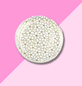 Annie Glass Daisy Chain Salad Plate