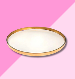 Annie Glass Large Round Plate