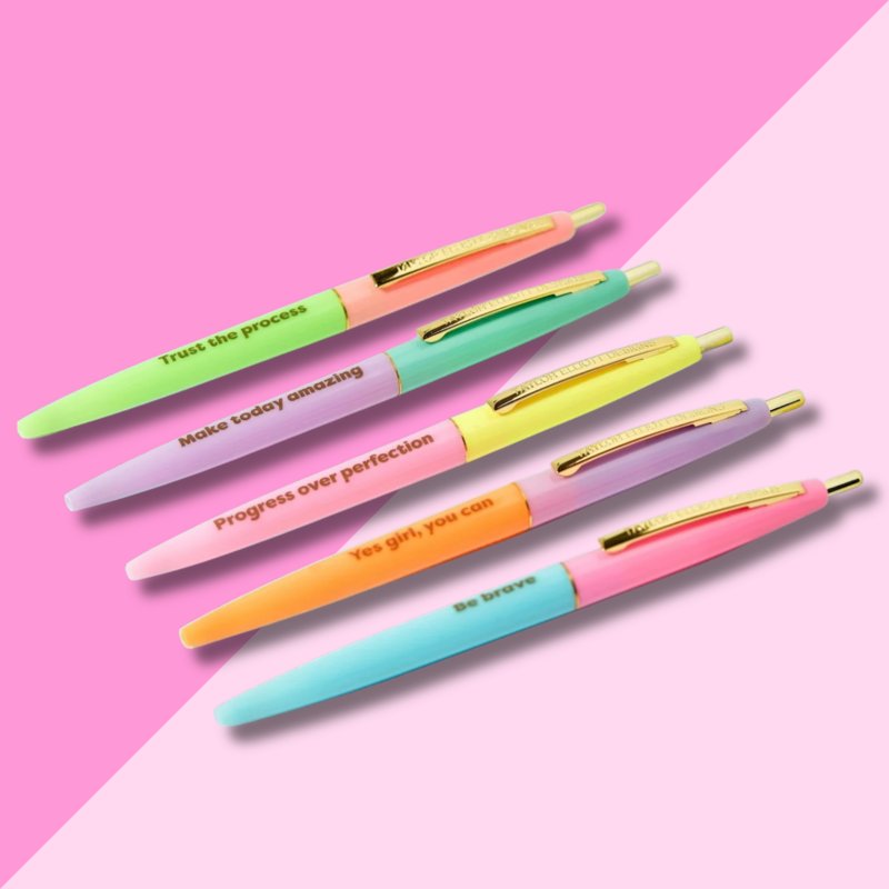 Affirmations Pen Set