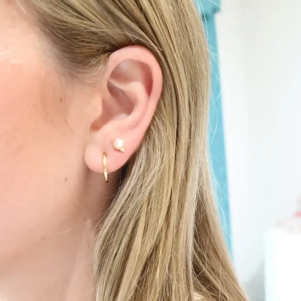 Gresham Jewelry Fortuna Studs - Pearl
