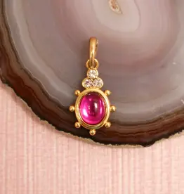 Gresham Jewelry Cupola Charm - Pink Tourmaline