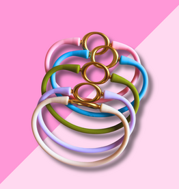 Gresham Jewelry Silicone Bracelet Charm - Ellipse