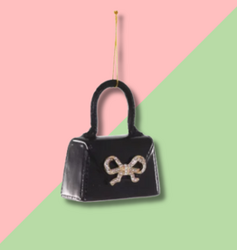 Black Bow Bag Ornament