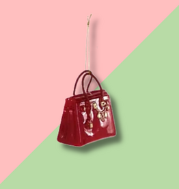Dark Red Luxury Bag Ornament