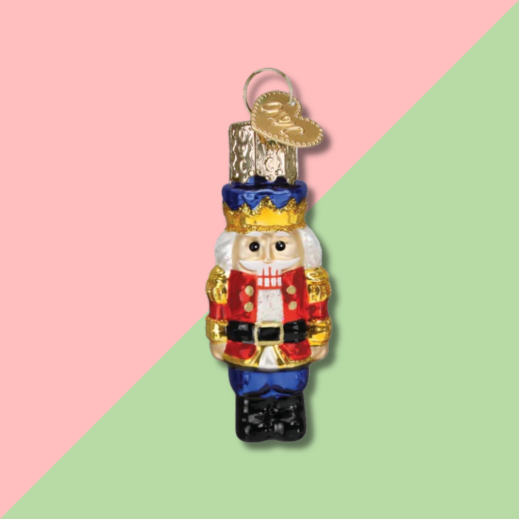 Mini Nutcracker Soldier Ornament